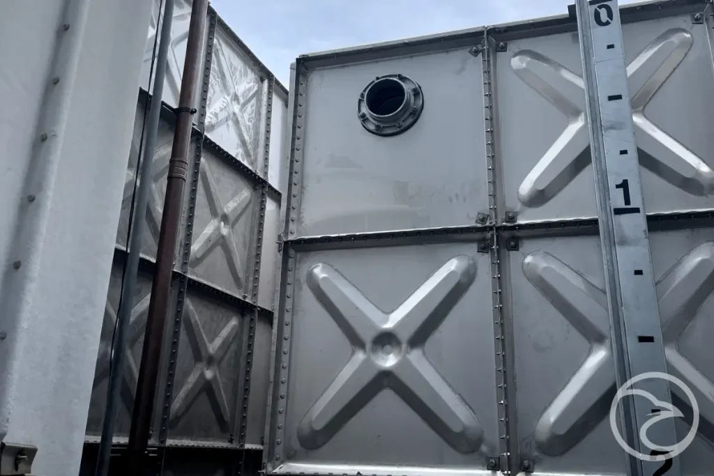 steel fire water storage tank used in industrial fire protection
