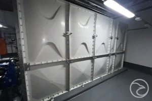 GRP tanks for fire protection