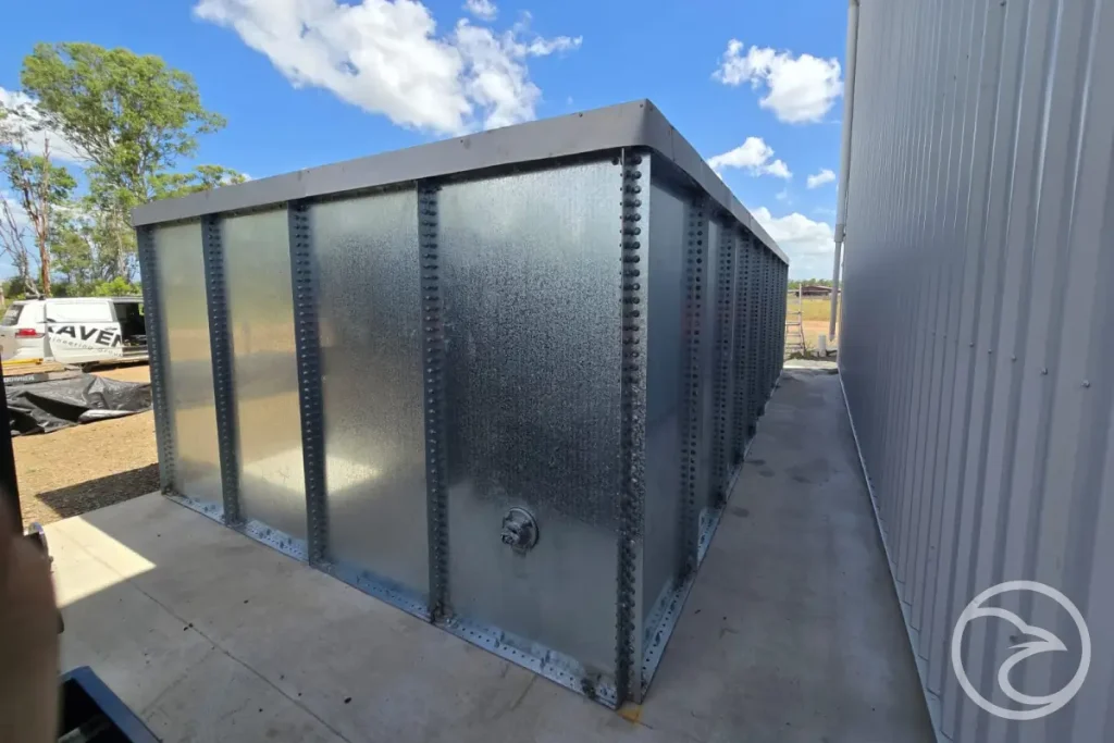 galvanised water tank regulations Australia