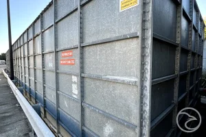 Square water storage tank