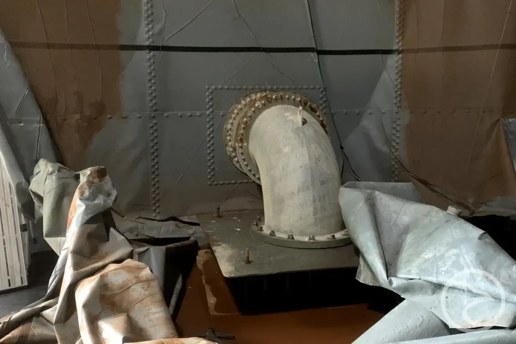 neglected fire water tanks